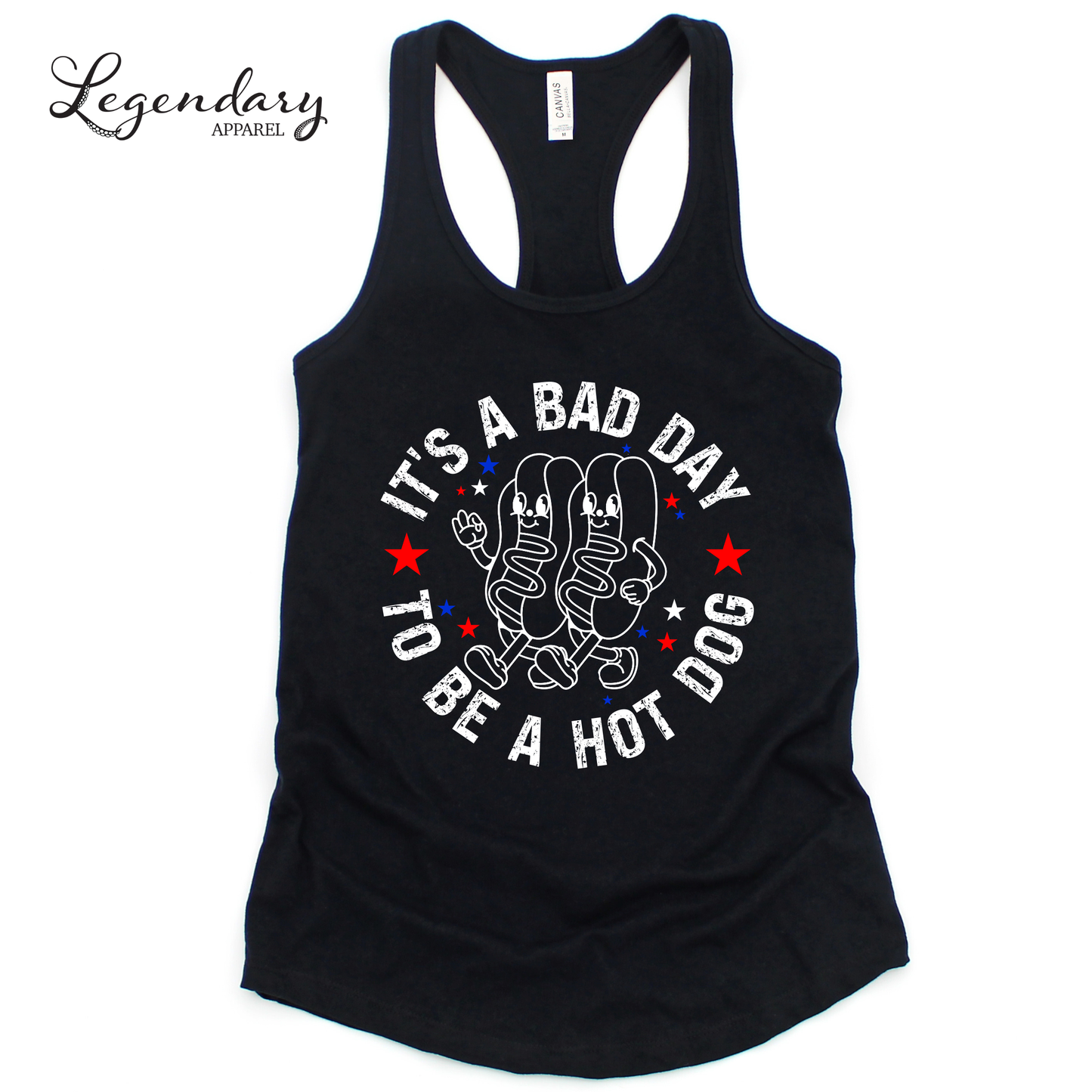 It's A Bad Day To Be A Hot Dog Tank Top