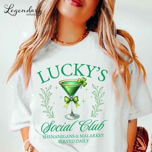 Lucky's Social Club St Patrick's Day Shirts