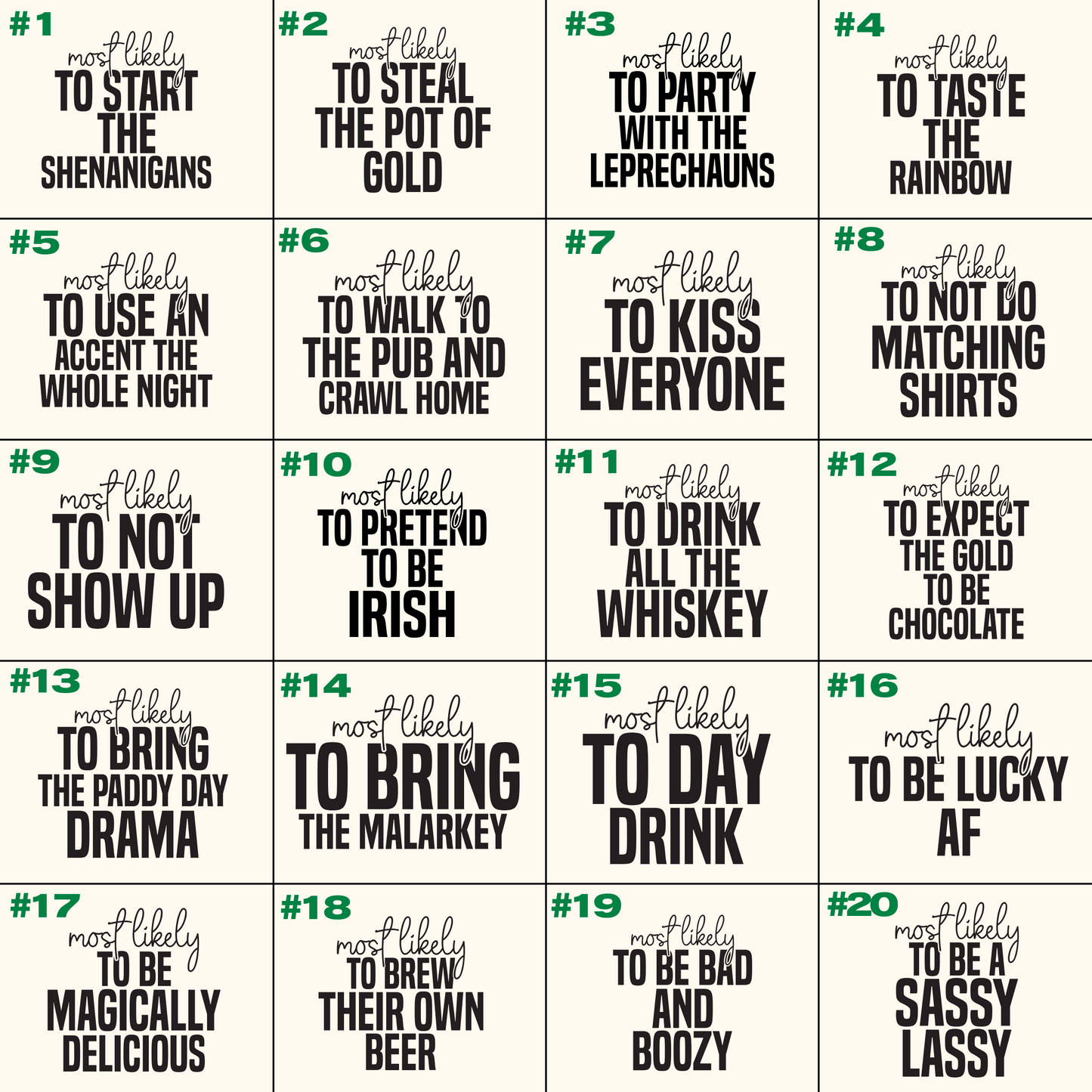 St. Patricks Day Group Matching Shirts in Pink