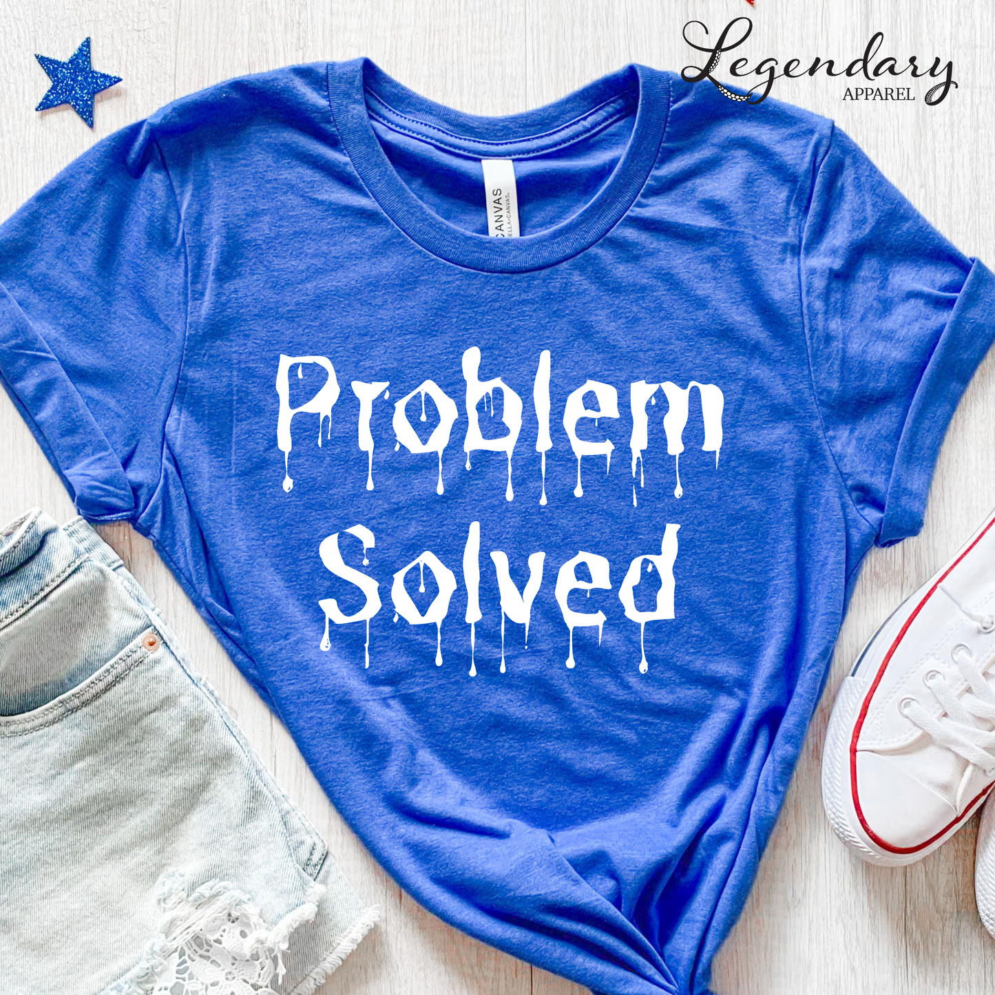 Problem Solved Bloody Drip T-Shirt
