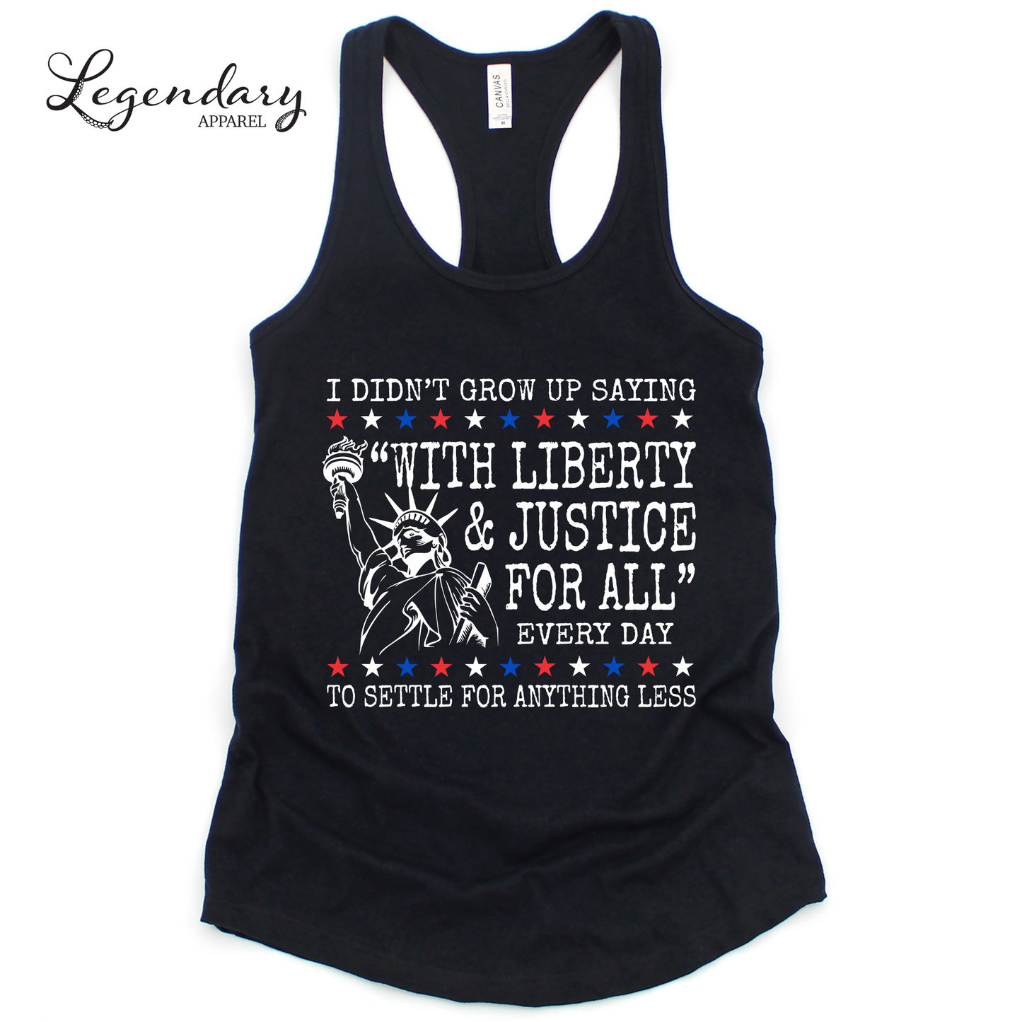 Liberty and Justice For All Human Rights Tank Top