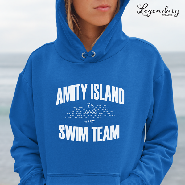 Amity Island Swim Team Pullover Hoodie