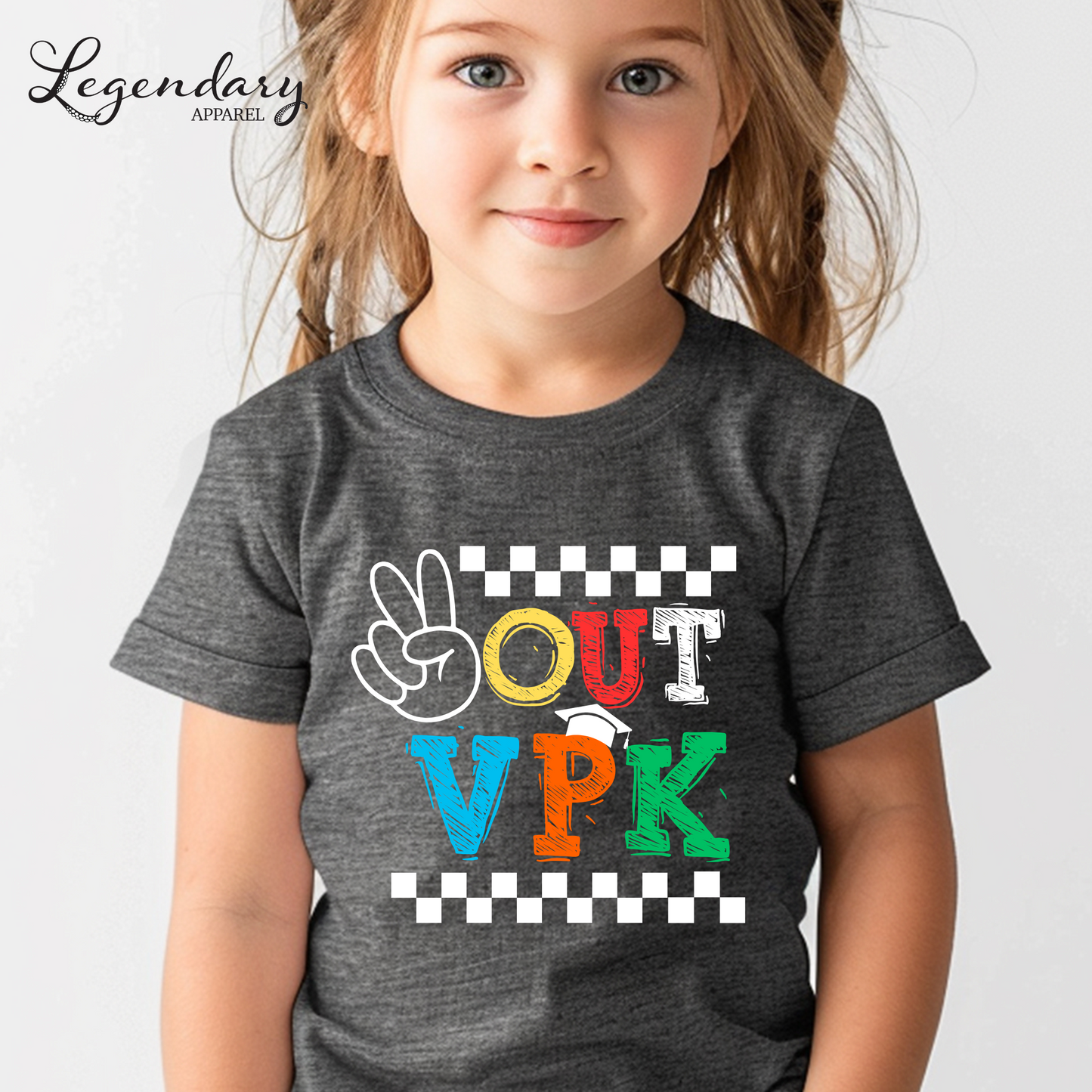 Peace Out VPK kids t-shirt