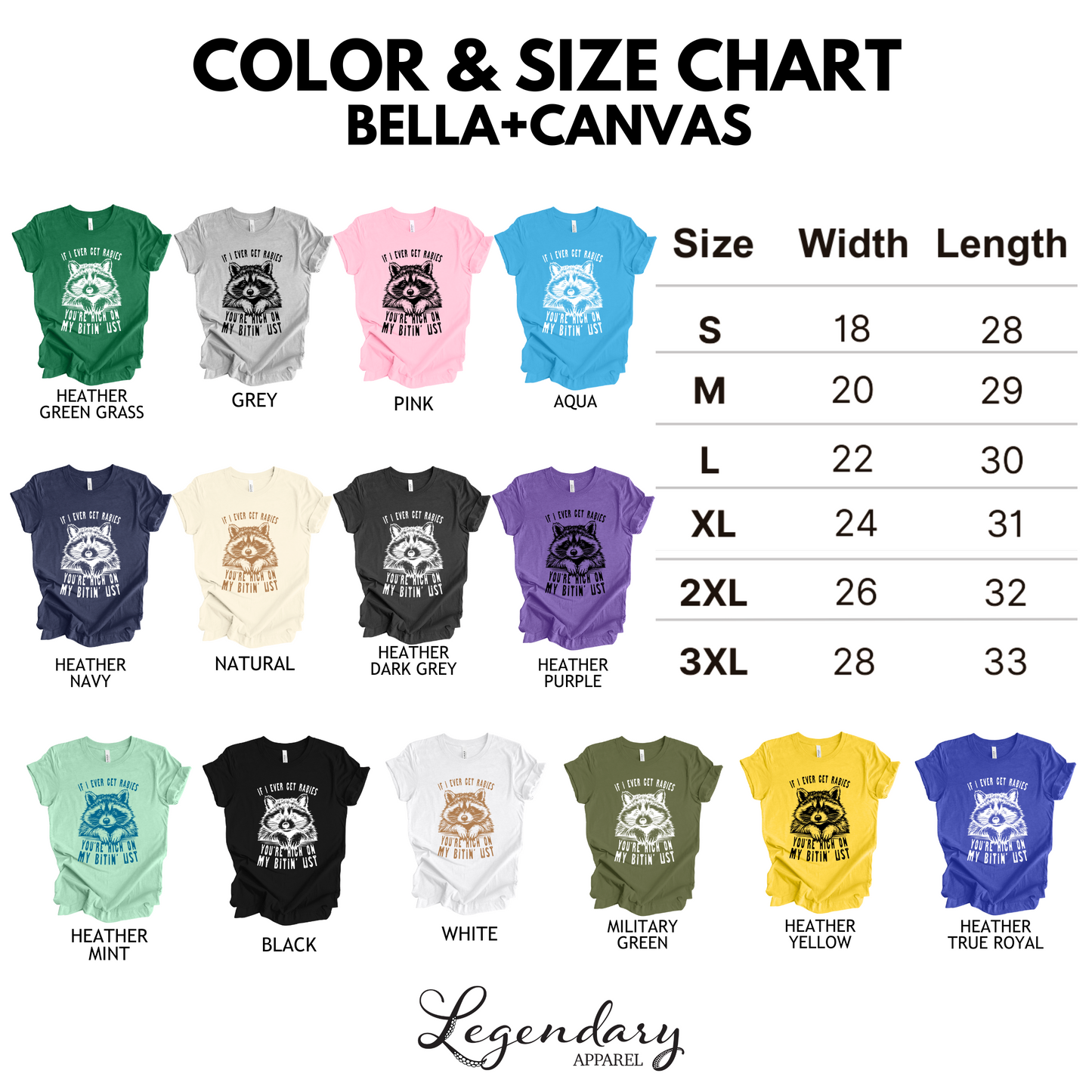 If I Ever Get Rabies You're High On My Bitin' List T-Shirt