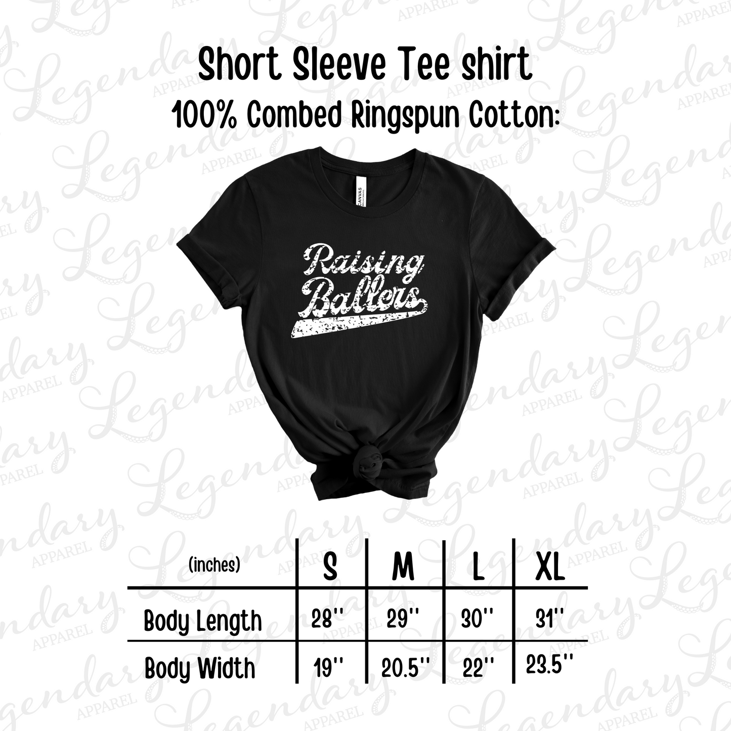 Raising Ballers Baseball Tee Shirt