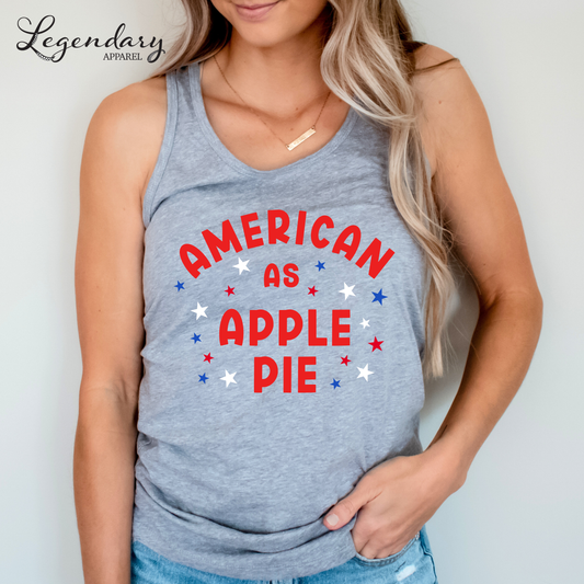 American As Apple Pie Tank Top