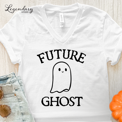 Future Ghost V-Neck Tee Shirt