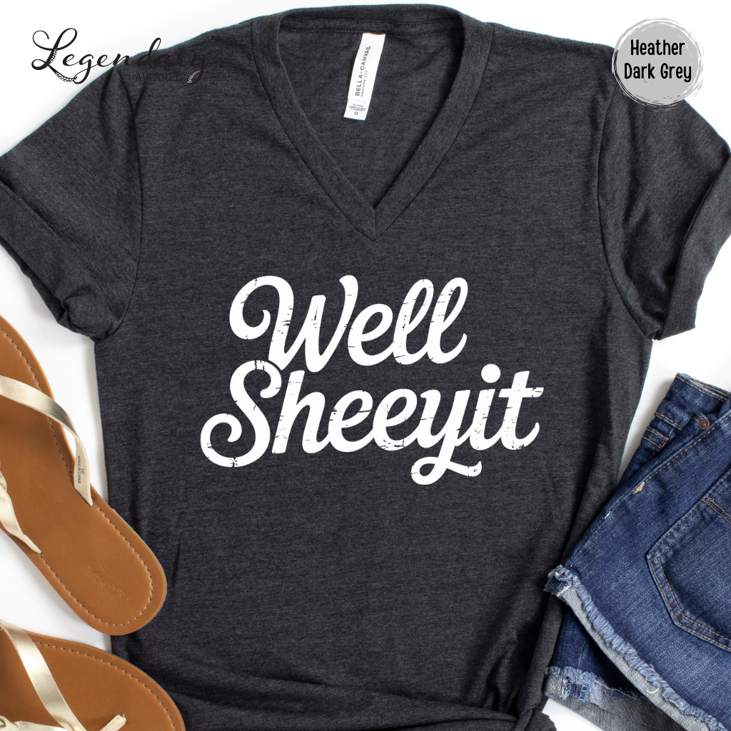Well Sheeyit V-Neck Shirt