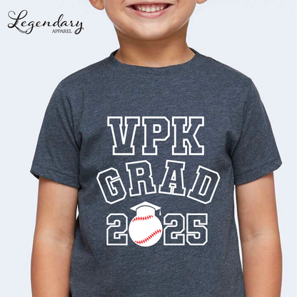 VPK Grad 2025 Baseball T-Shirt