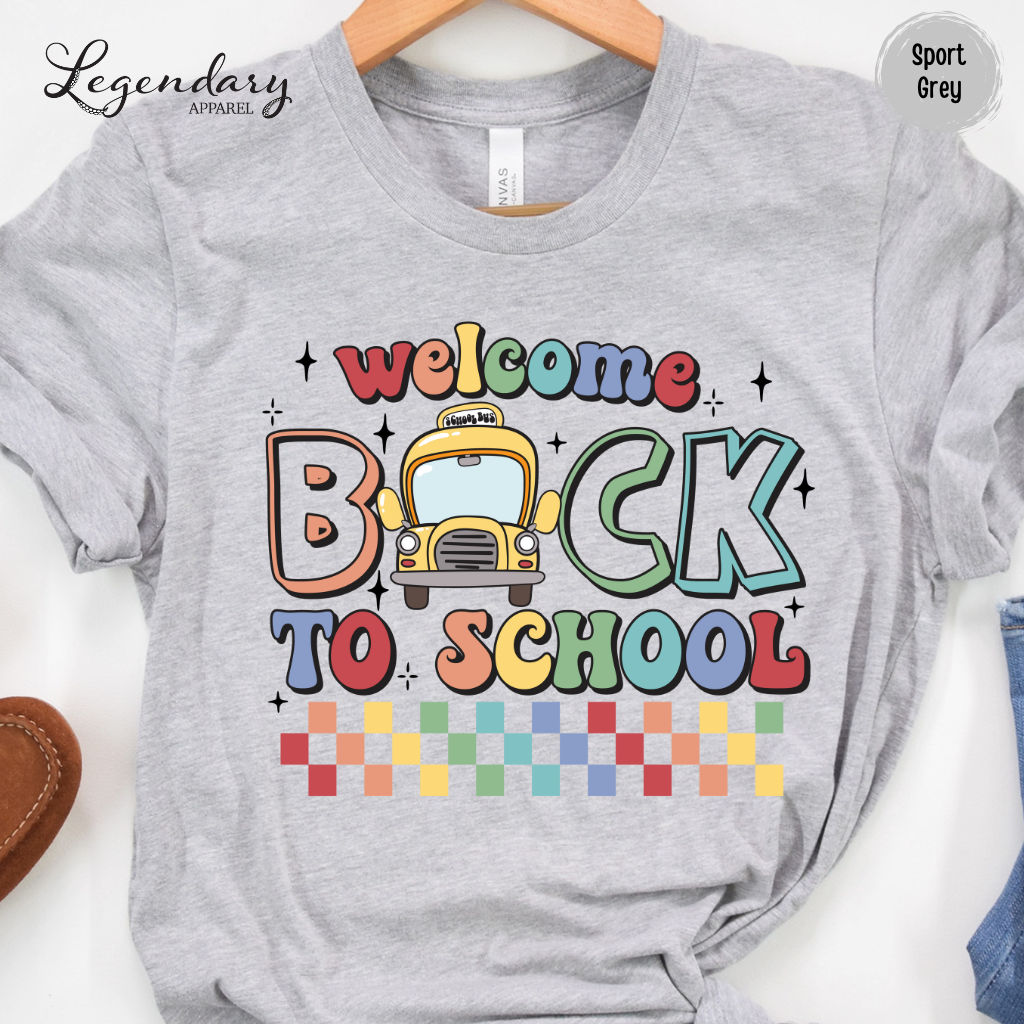 Teacher Shirt Welcome Back To School TShirt