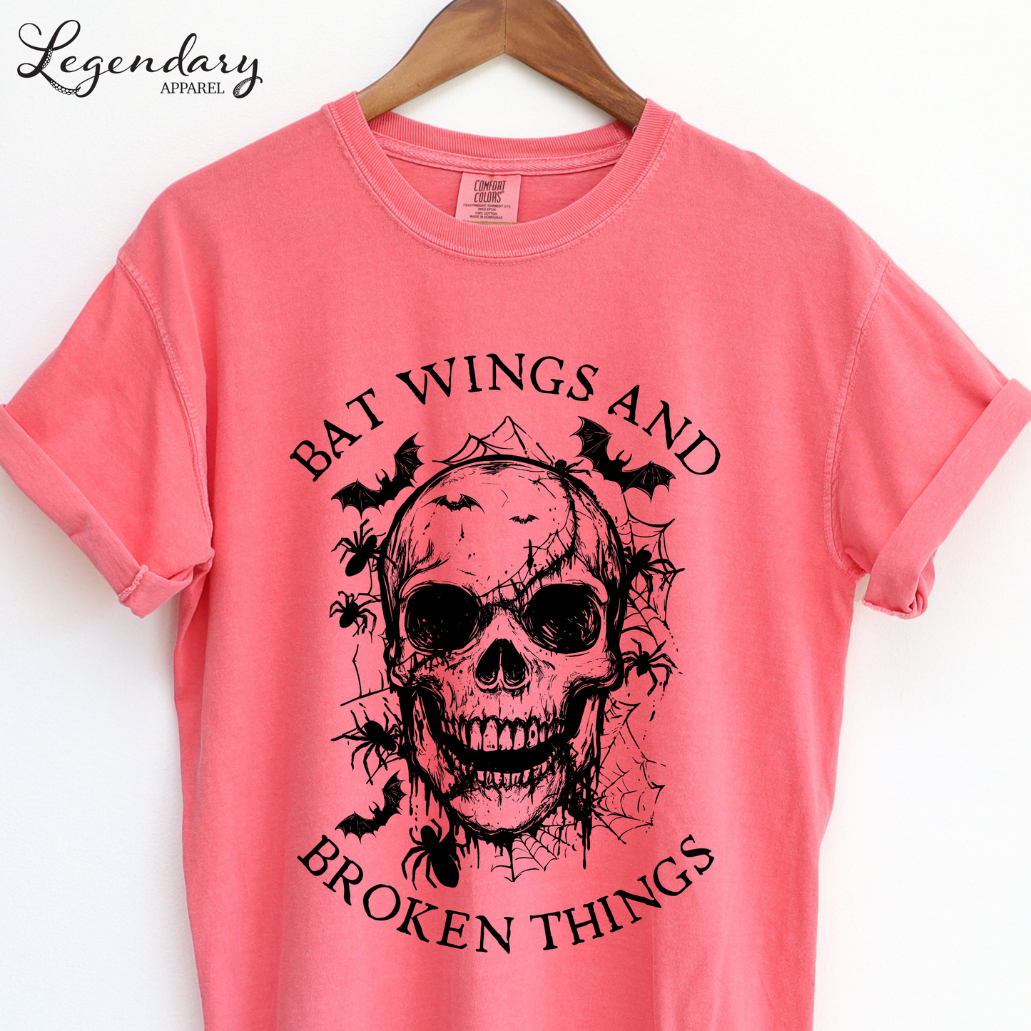 Bat Wings and Broken Things Tee Shirt