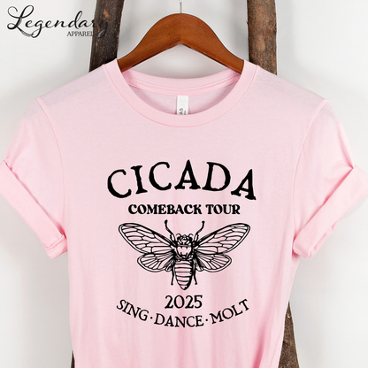Cicada Comeback Tour 2025 T-Shirt