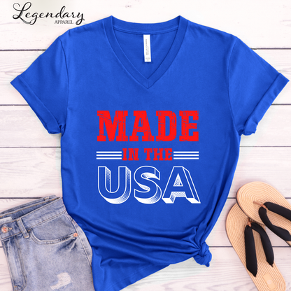 Made In America V-Neck Shirt