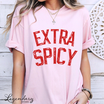 Extra Spicy Shirt Spicy Book Lover Funny Tee Shirt
