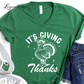 It's Giving Thanks V-Neck Tee Shirt