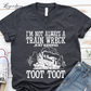 I'm Not Always A Train Wreck Just Kidding Toot Toot VNeck Shirt