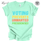 Voting Prevents Unwanted Presidencies Unisex Crewneck