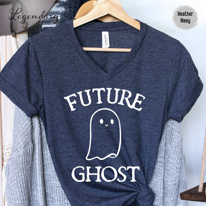 Future Ghost V-Neck Tee Shirt