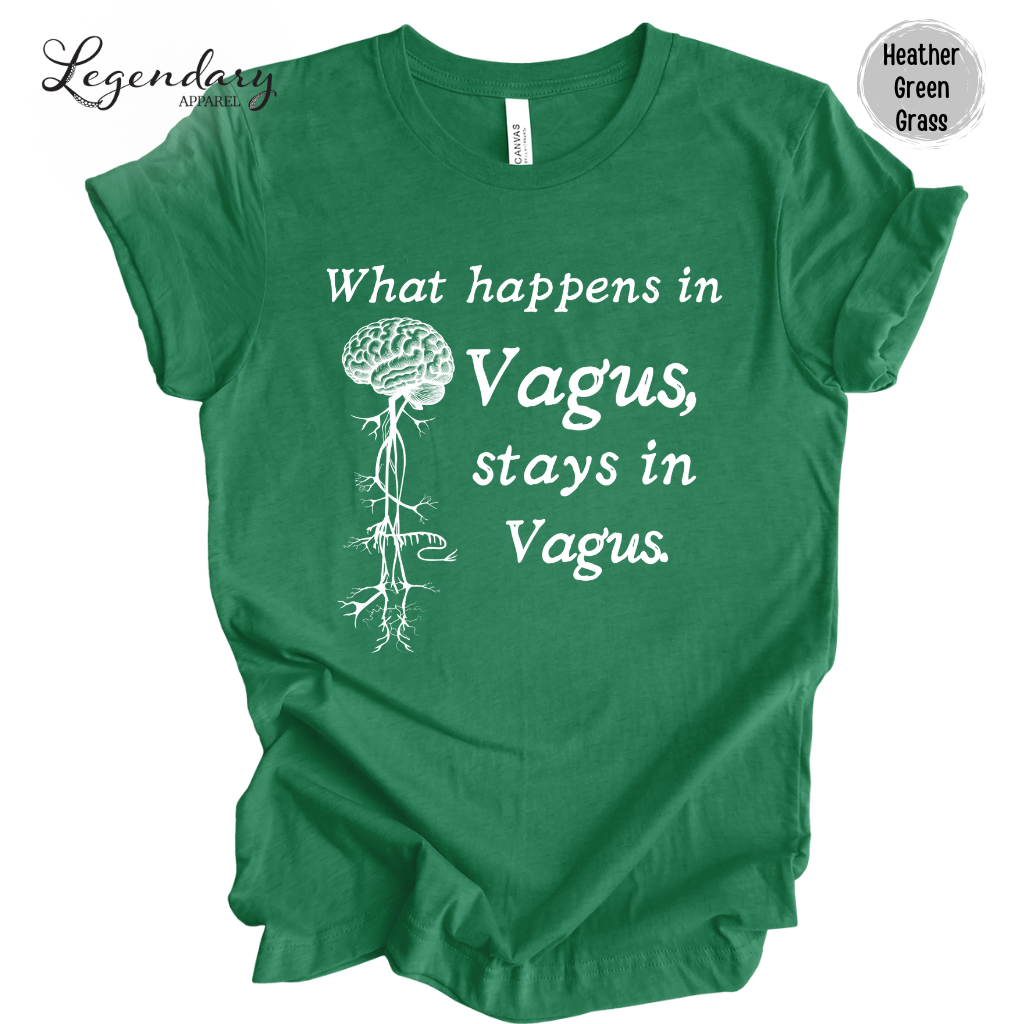 Vagus Nerve Shirt What Happens In Vagus Stays In Vagus