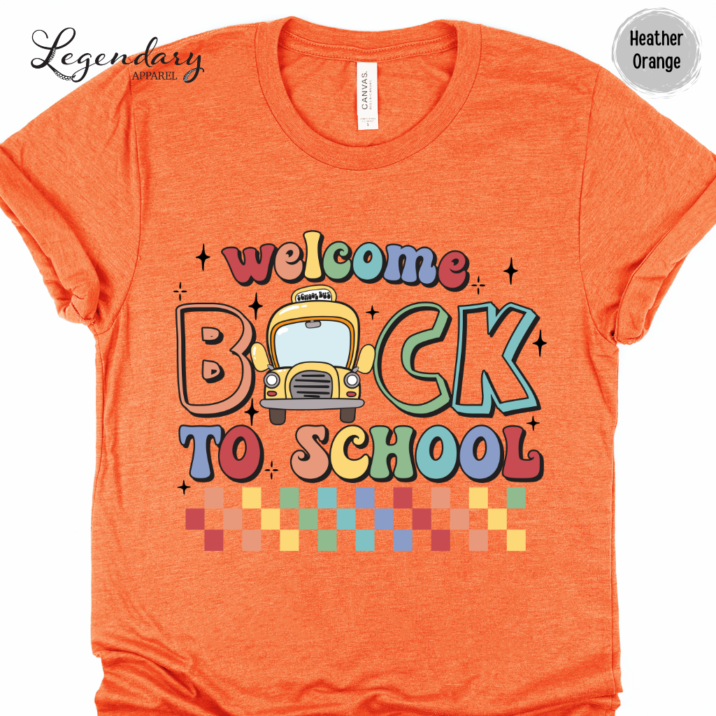 Teacher Shirt Welcome Back To School TShirt