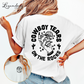 Cowboy Tears Comfort Colors Oversized Tee