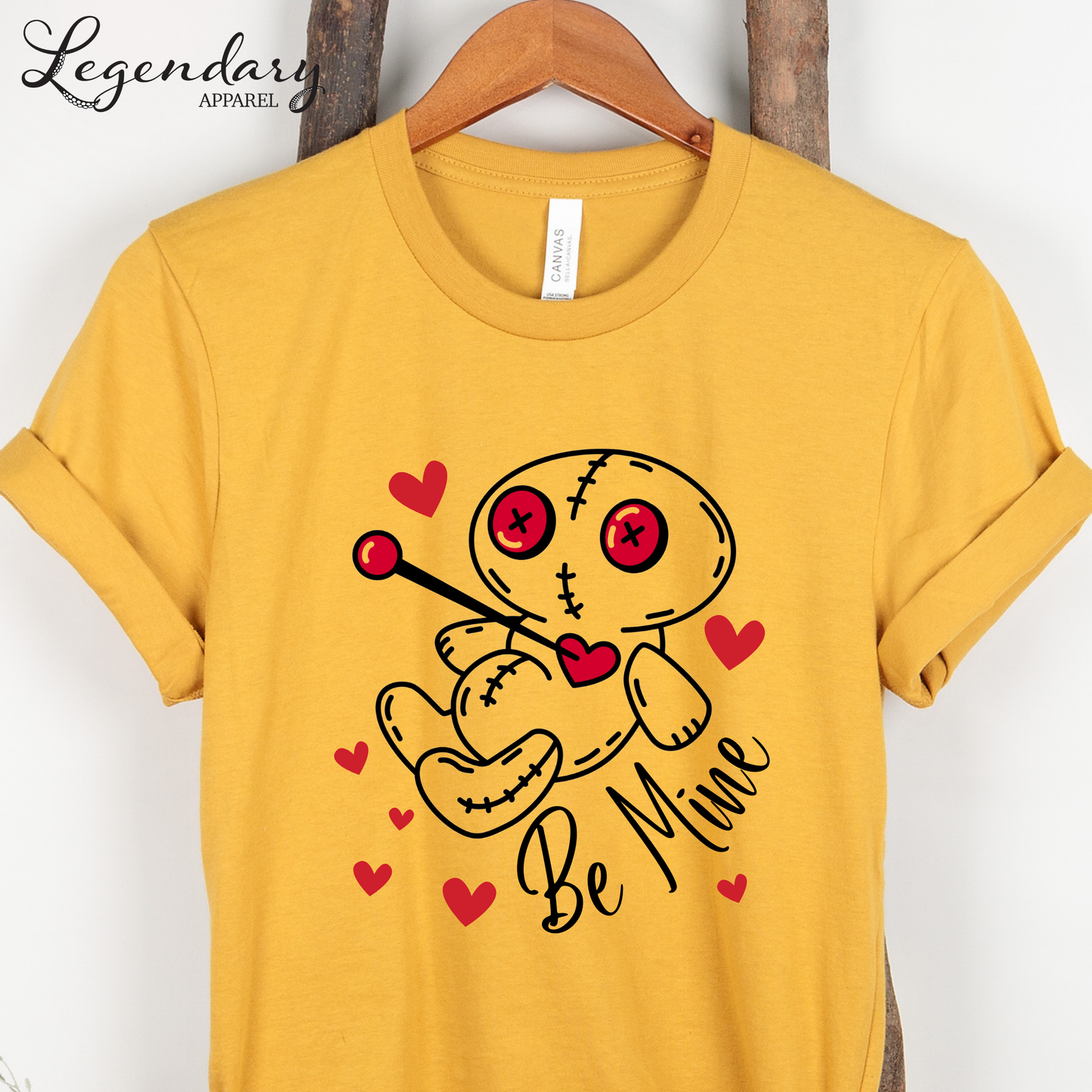 Be Mine Voodoo Doll Valentine's Day T-Shirt