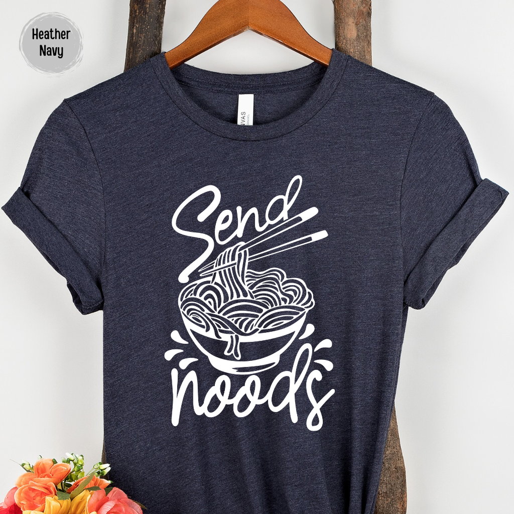 Send Noods Shirt Ramen Noodle Tee Shirt