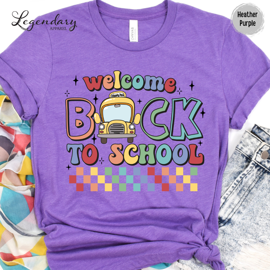 Teacher Shirt Welcome Back To School TShirt