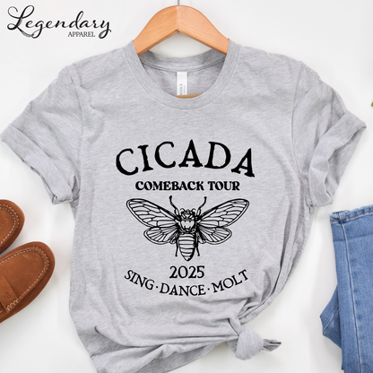Cicada Comeback Tour 2025 T-Shirt