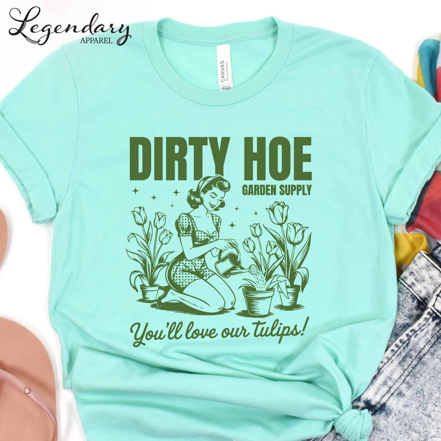 Dirty Hoe Gardening T-Shirt