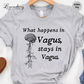 Vagus Nerve Shirt What Happens In Vagus Stays In Vagus