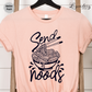 Send Noods Shirt Ramen Noodle Tee Shirt