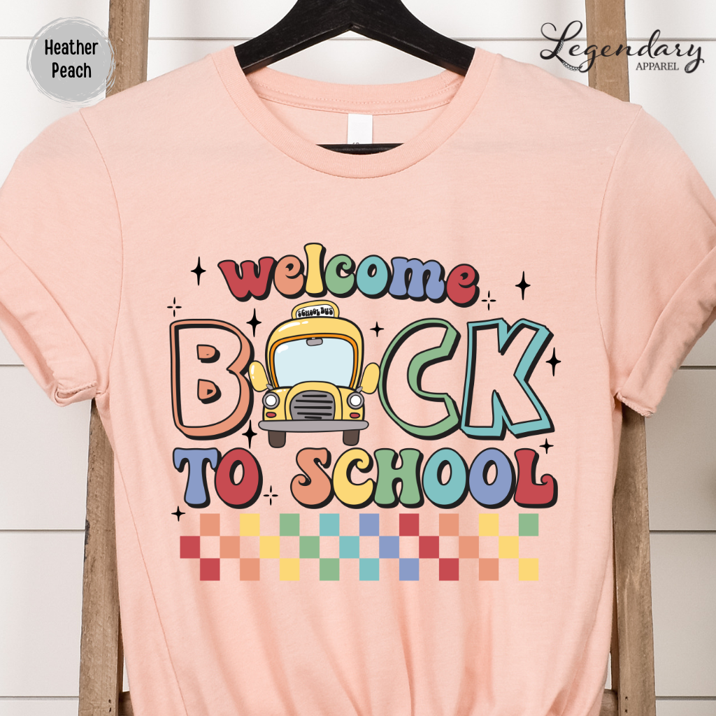 Teacher Shirt Welcome Back To School TShirt