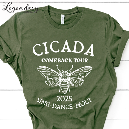 Cicada Comeback Tour 2025 T-Shirt