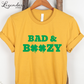 Bad and Boozy St Patricks Day Shirt Shamrock St Paddys Outfit Bar Crawl Sweatshirt Drinking Tee Shirt