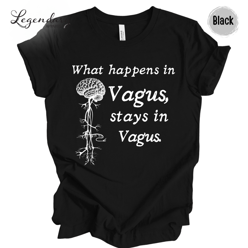 Vagus Nerve Shirt What Happens In Vagus Stays In Vagus