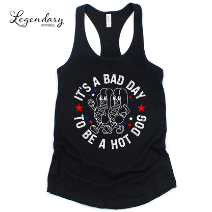It's A Bad Day To Be A Hot Dog Tank Top
