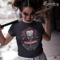 Halloween Shirt Pennywise Scary Clown Costume Tee Shirt