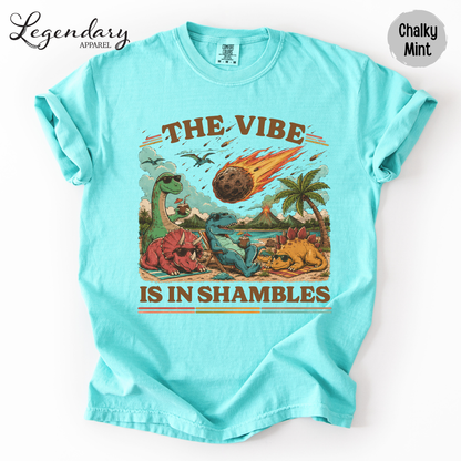 Dinosaur Shirt, The Vibe Is In Shambles T-Shirt