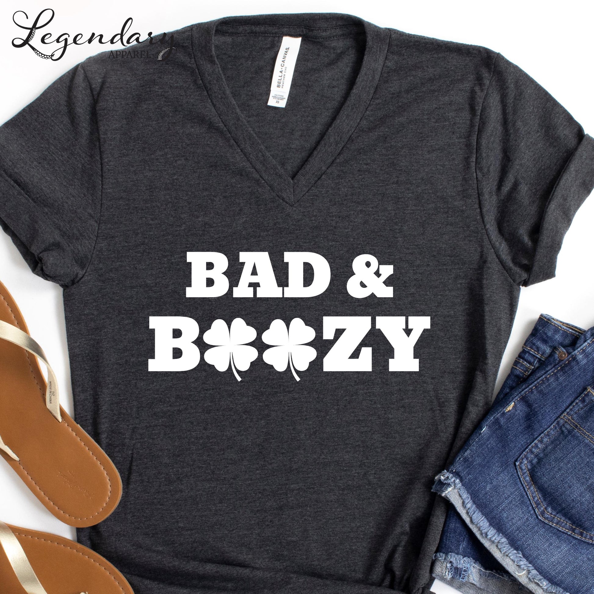 bad and boozy vneck