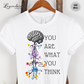 Vagus Nerve Shirt Nervous System Anatomy You Are What You Think Mindfulness Shirt