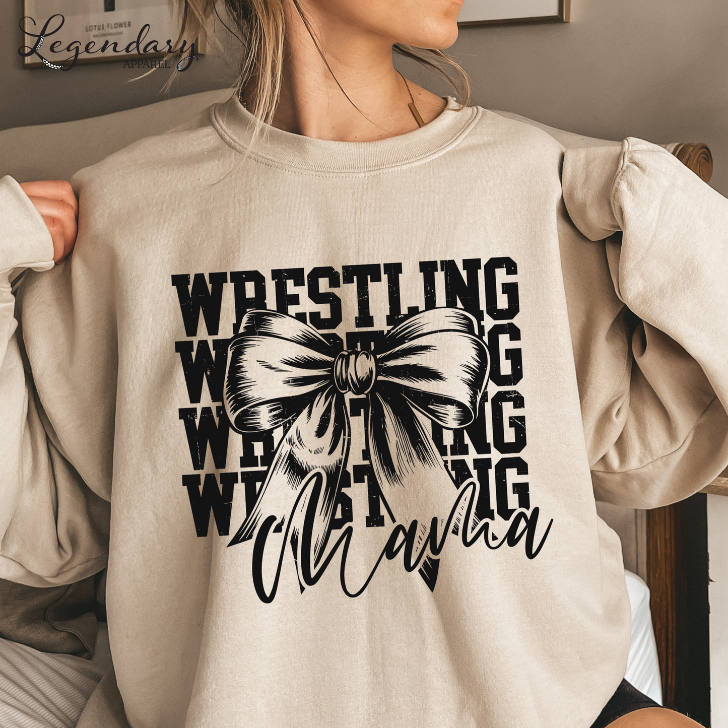 Wrestling Mama Sweatshirt