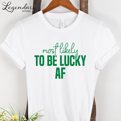 St. Patricks Day Group Matching Shirts in White