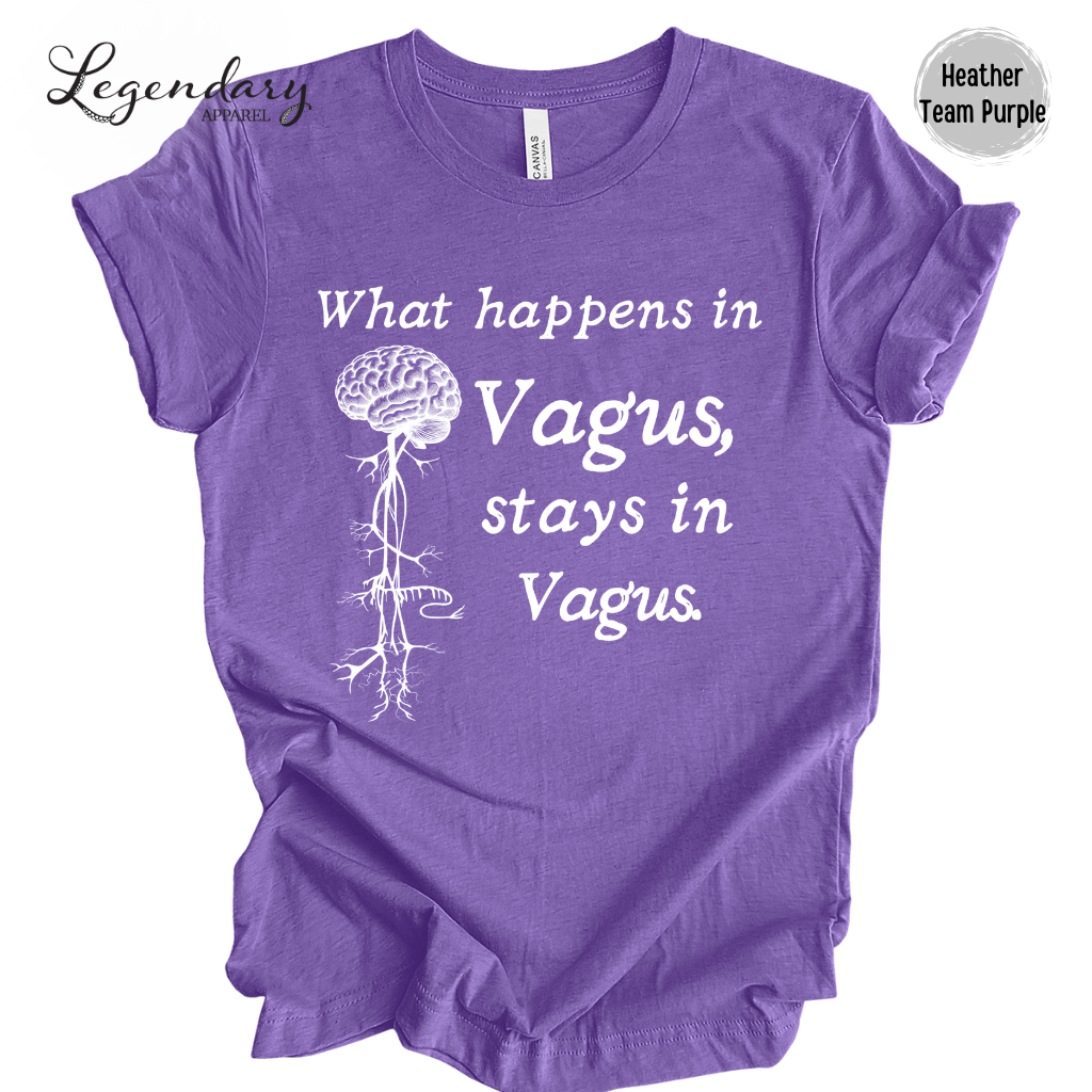 Vagus Nerve Shirt What Happens In Vagus Stays In Vagus