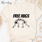 Free Hugs Wrestler T-Shirt