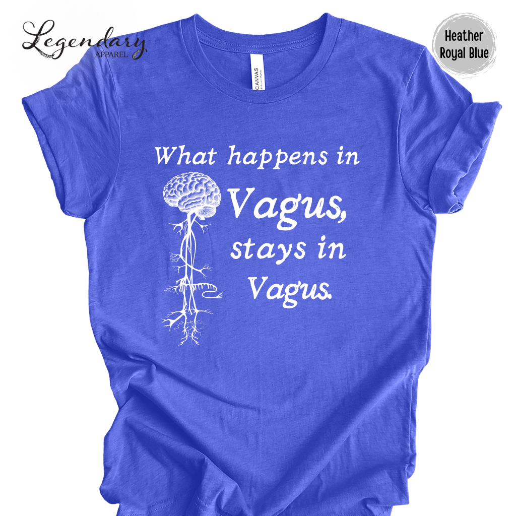 Vagus Nerve Shirt What Happens In Vagus Stays In Vagus