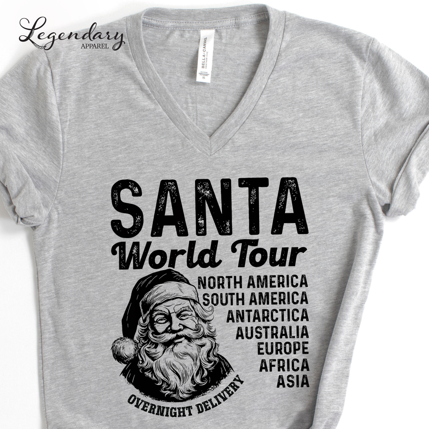 Santa World Tour V-neck