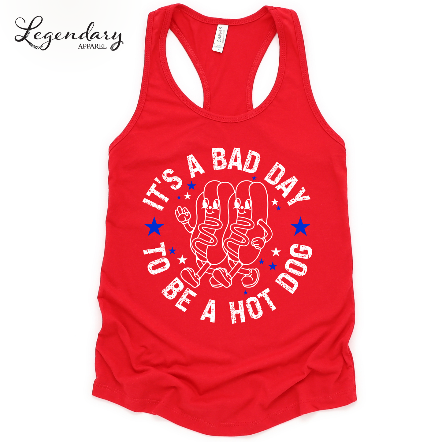 It's A Bad Day To Be A Hot Dog Tank Top