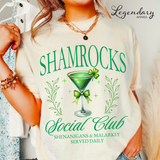Shamrocks Social Club St Patrick's Day Shirts