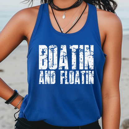 Boatin and Floatin Tank Top